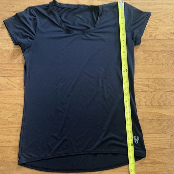STOIC ACTIVE TECH TEE SHIRT BLACK WOMENS SIZE LARGE - Picture 3 of 6